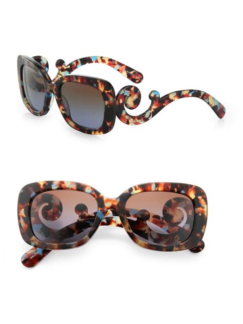 prada baroque inspired sunglasses
